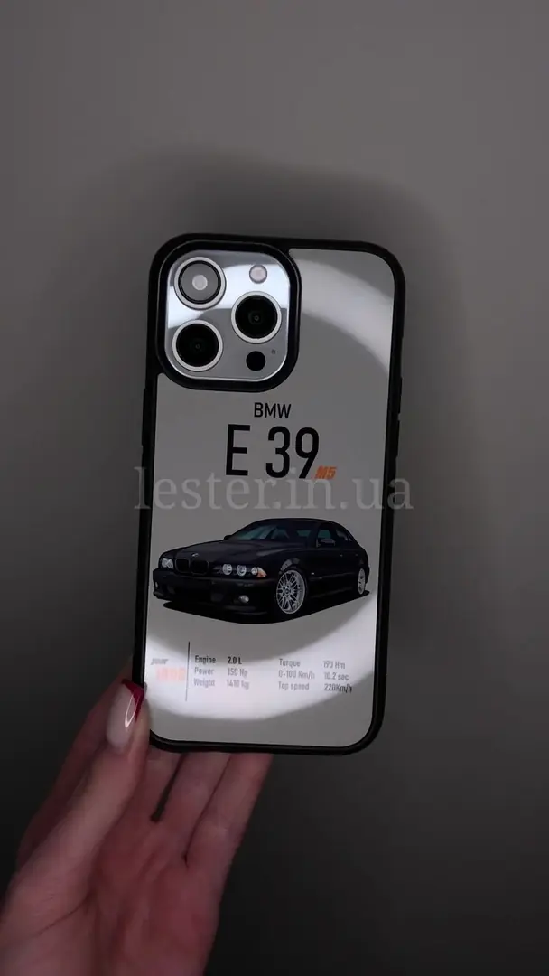 Відео чохла для iPhone, Samsung, Xiaomi, Huawei, Oppo, Realme BMW E39