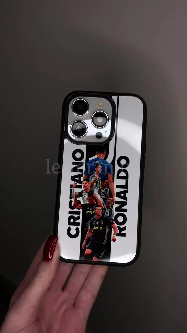 Відео чохла для iPhone, Samsung, Xiaomi, Huawei, Oppo, Realme Ronaldo Колаж