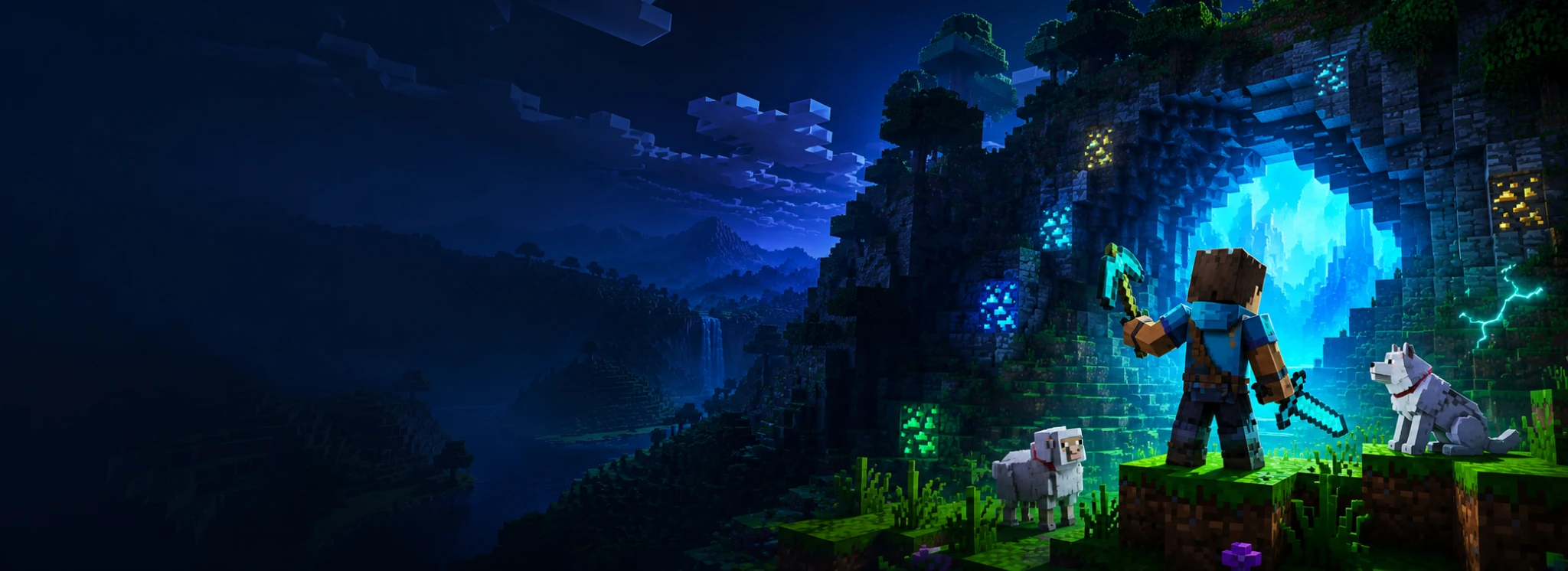 Піксельні дизайни чохлів у стилі Minecraft